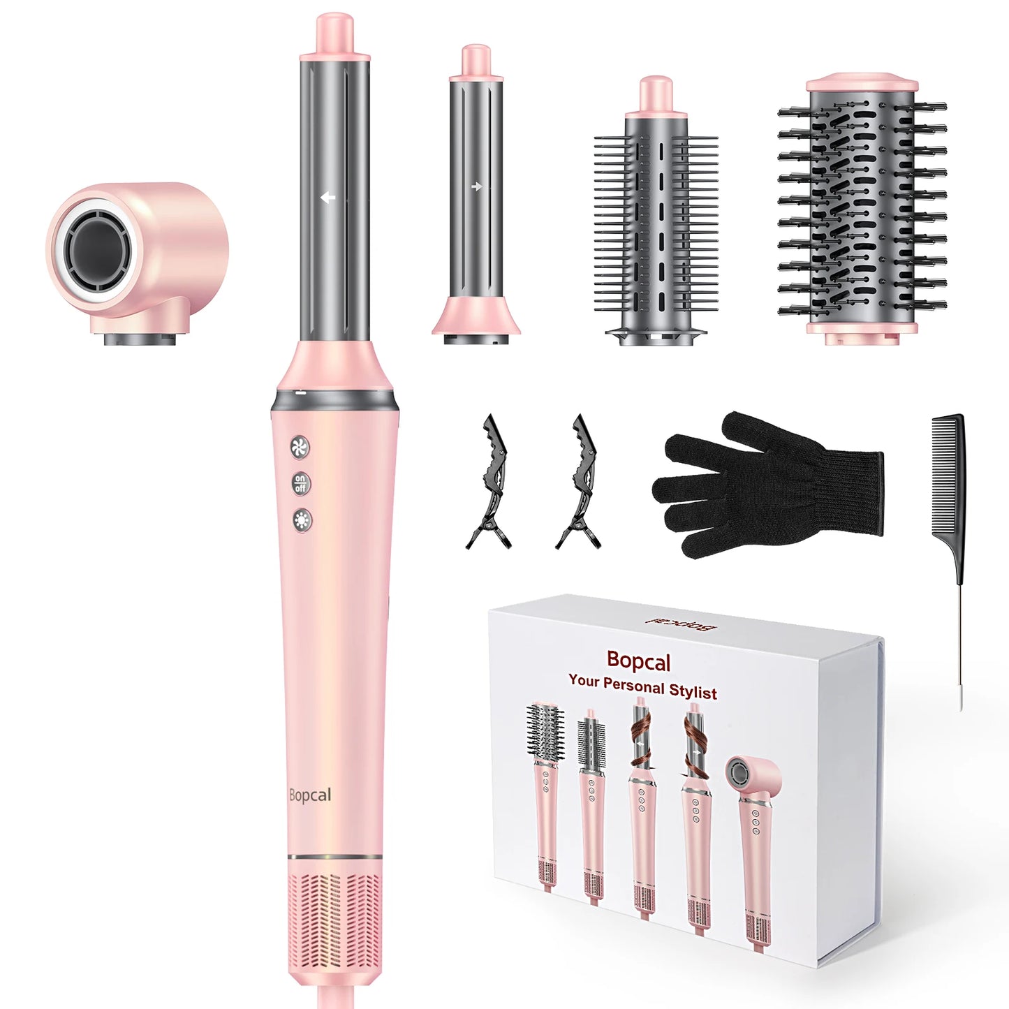 BOPCAL 5 In 1 Haircare Dryer Hot Air Styling Equipment