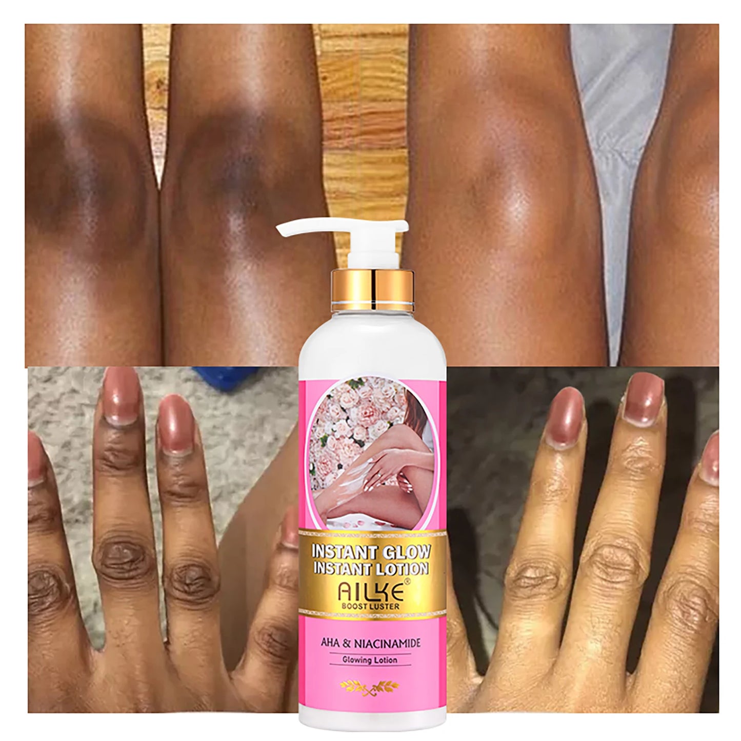 AILKE AHA Organic Skin Brightening Set Whitening Lotion