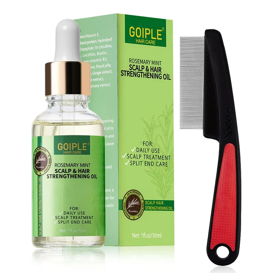 Goiple Rosemary Hair Growth Oil Serum Mint Essential Oil