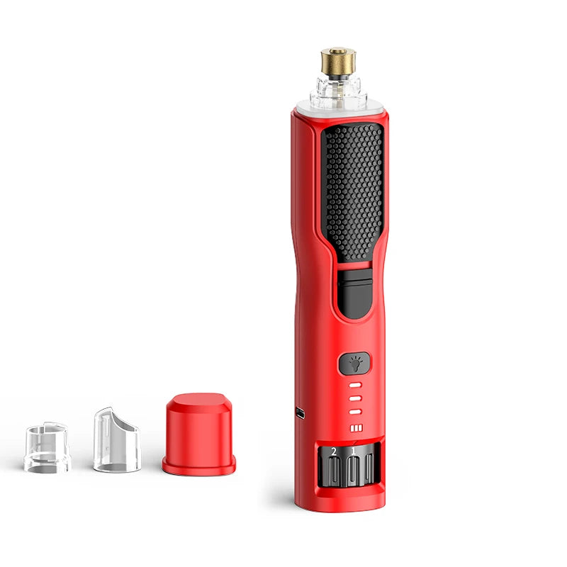 ROJECO Pet Electric Nail Grinder 7 Speeds LED Light