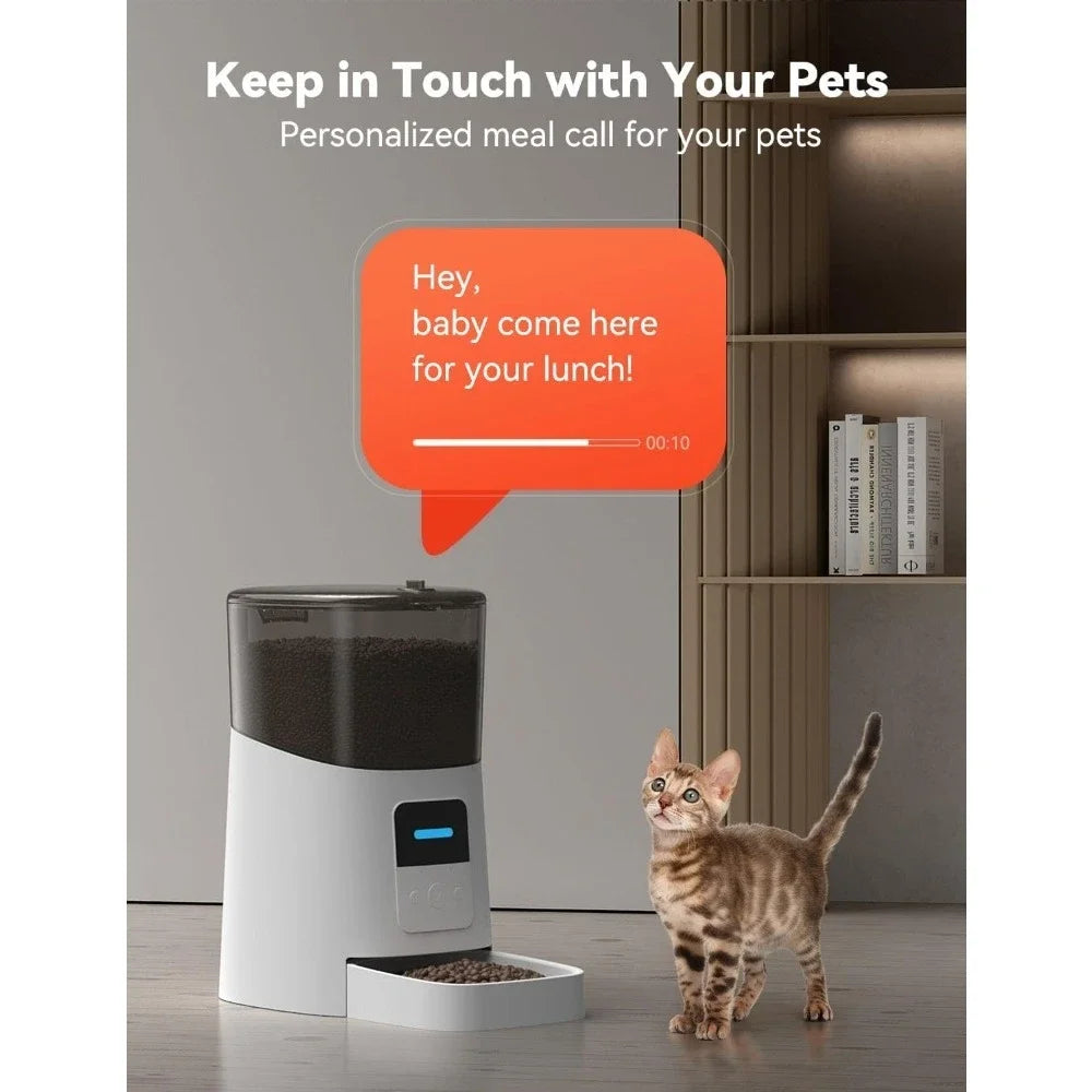 Bliss Core Living 6L WiFi Automatic Cat And Dog Feeder