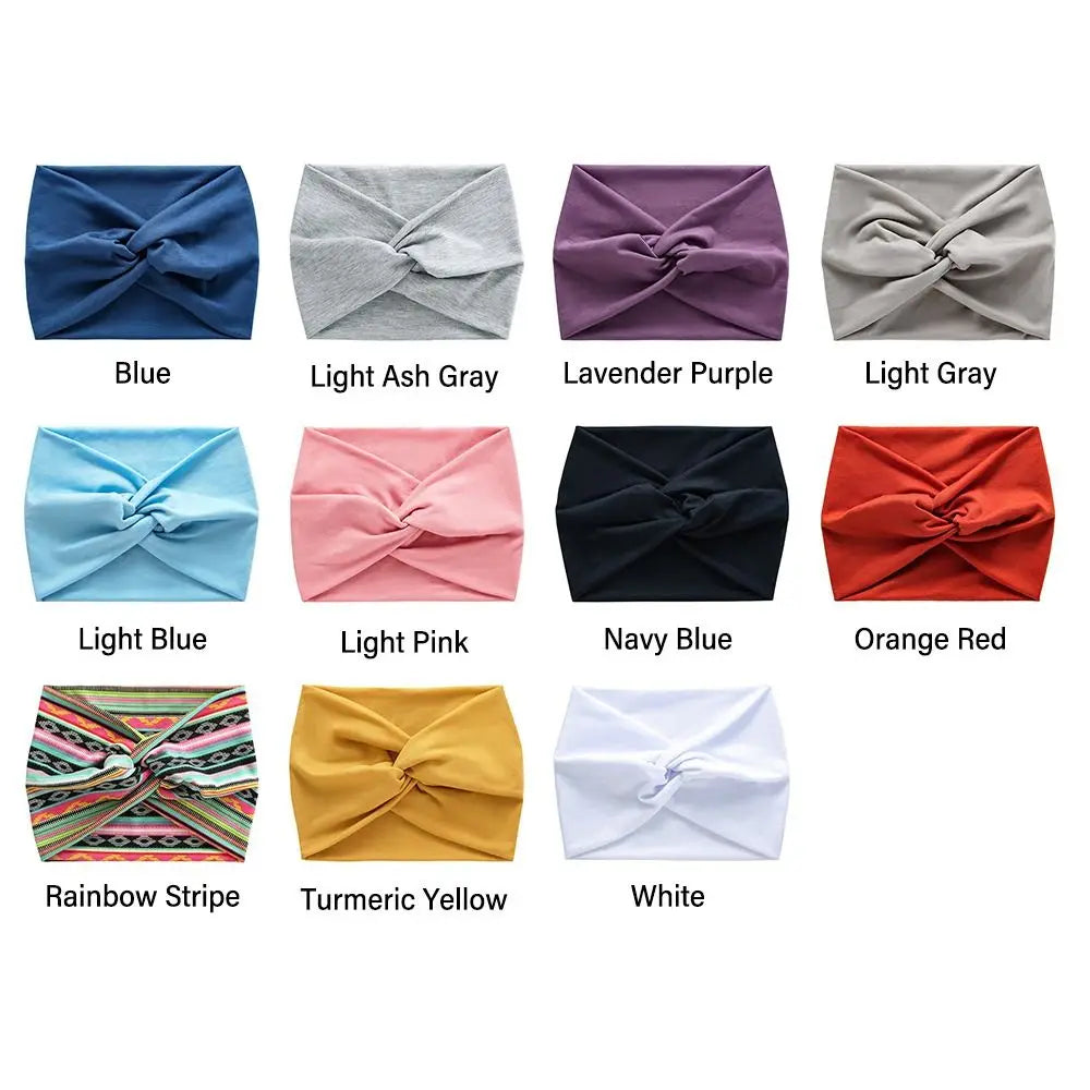 CN Guangdong Twisted Headbands Hair Accessories Turban