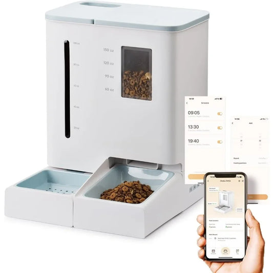 Breed WiFi Automatic Pet Feeder and Waterer Set for Pets