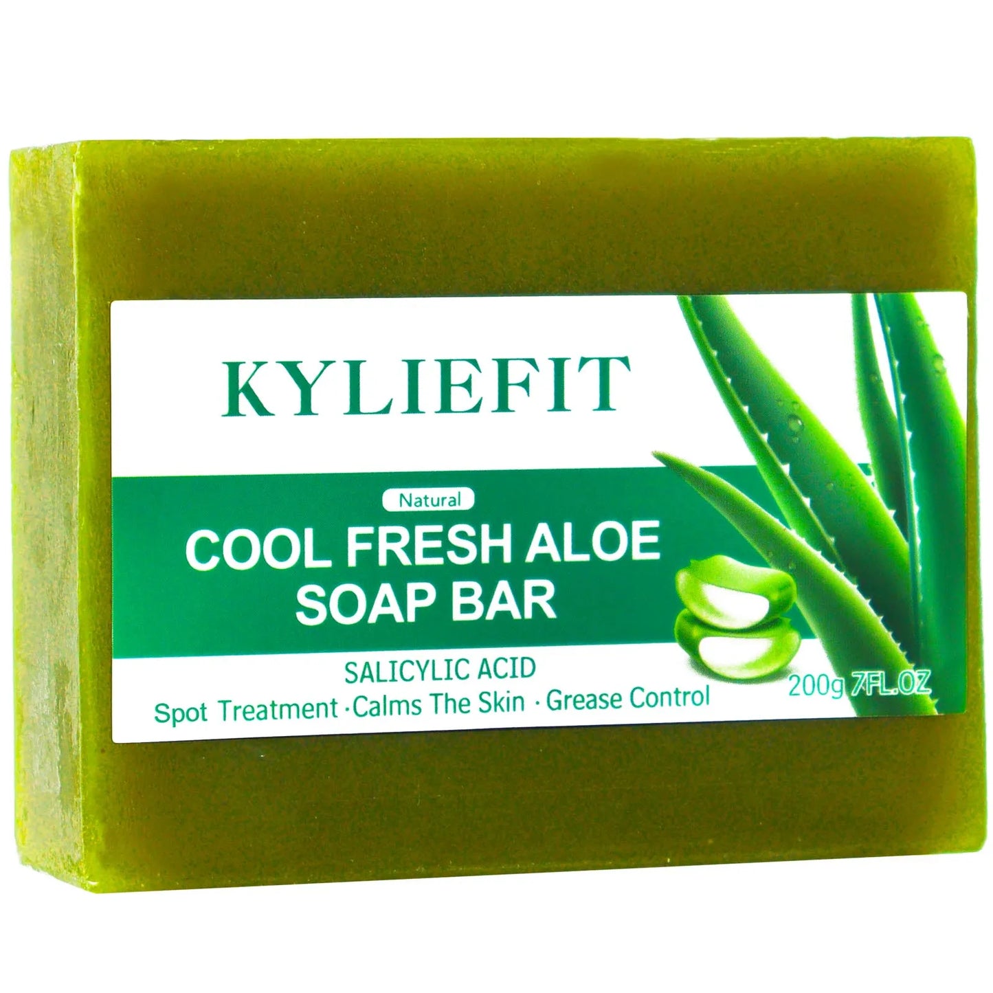 AILKE Aloe Vera Soap Bar Natural Cleansing Brightening