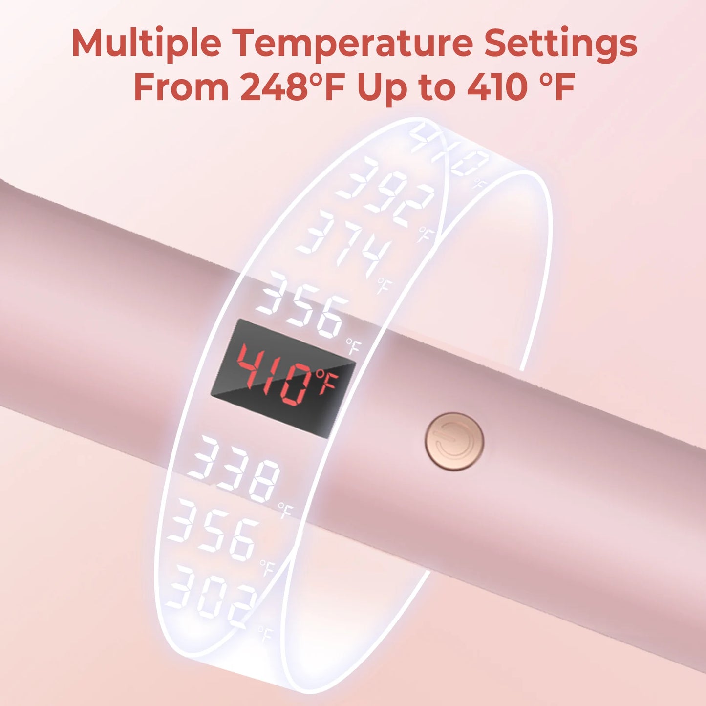 UKLISS Ionic Heated Round Brush For All Hair Types 10 Temp