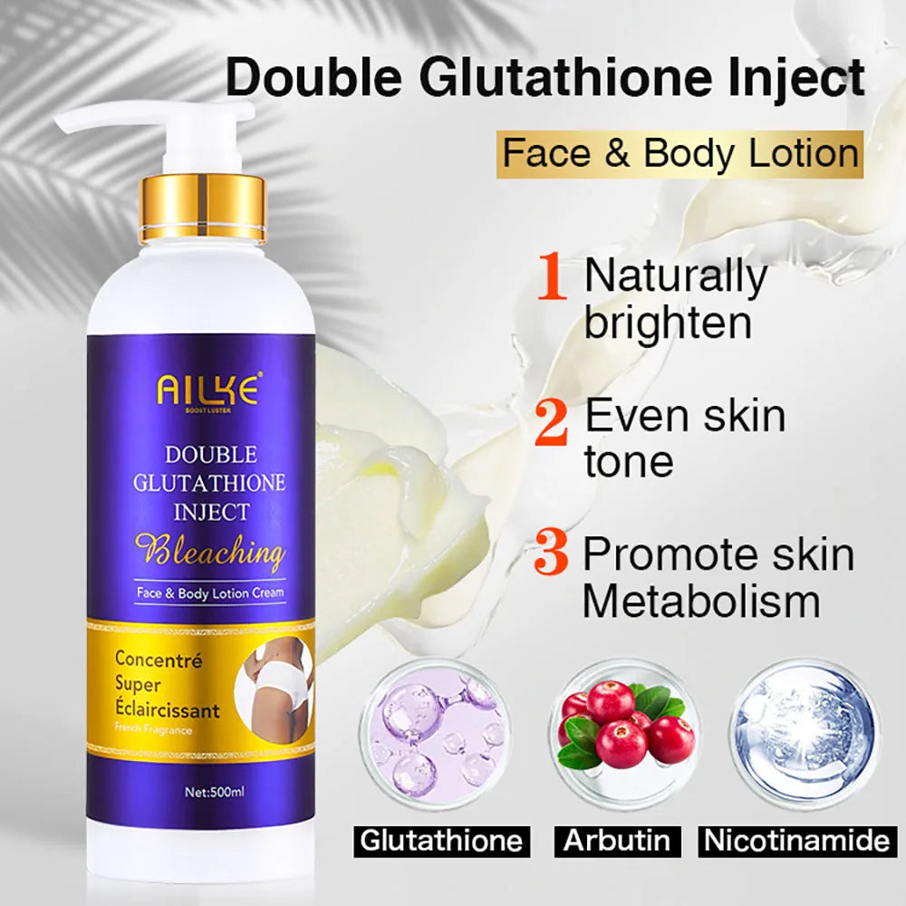 AILKE Glutathione Skin Care Kit With Body Lotion Serum