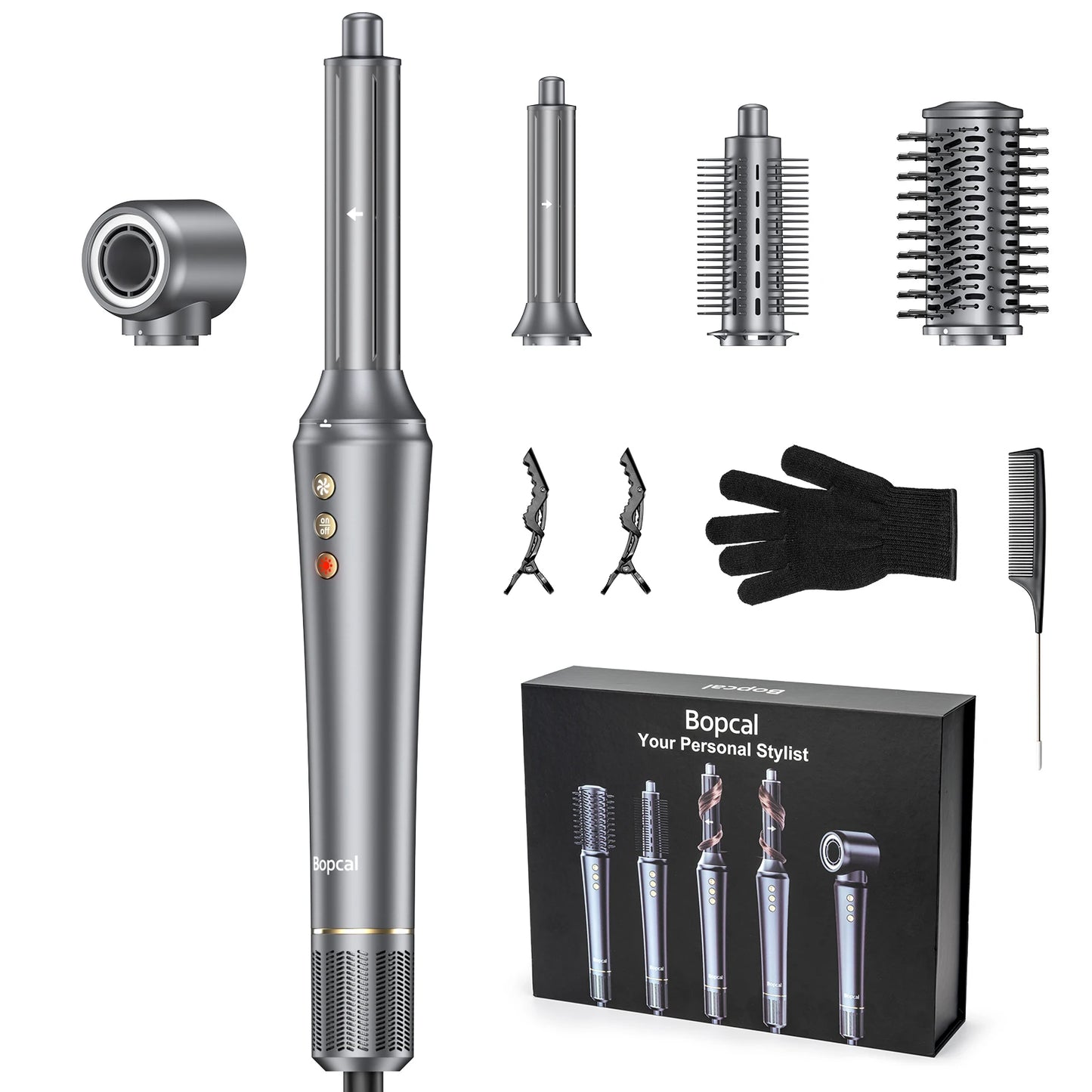 BOPCAL 5 In 1 Haircare Dryer Hot Air Styling Equipment