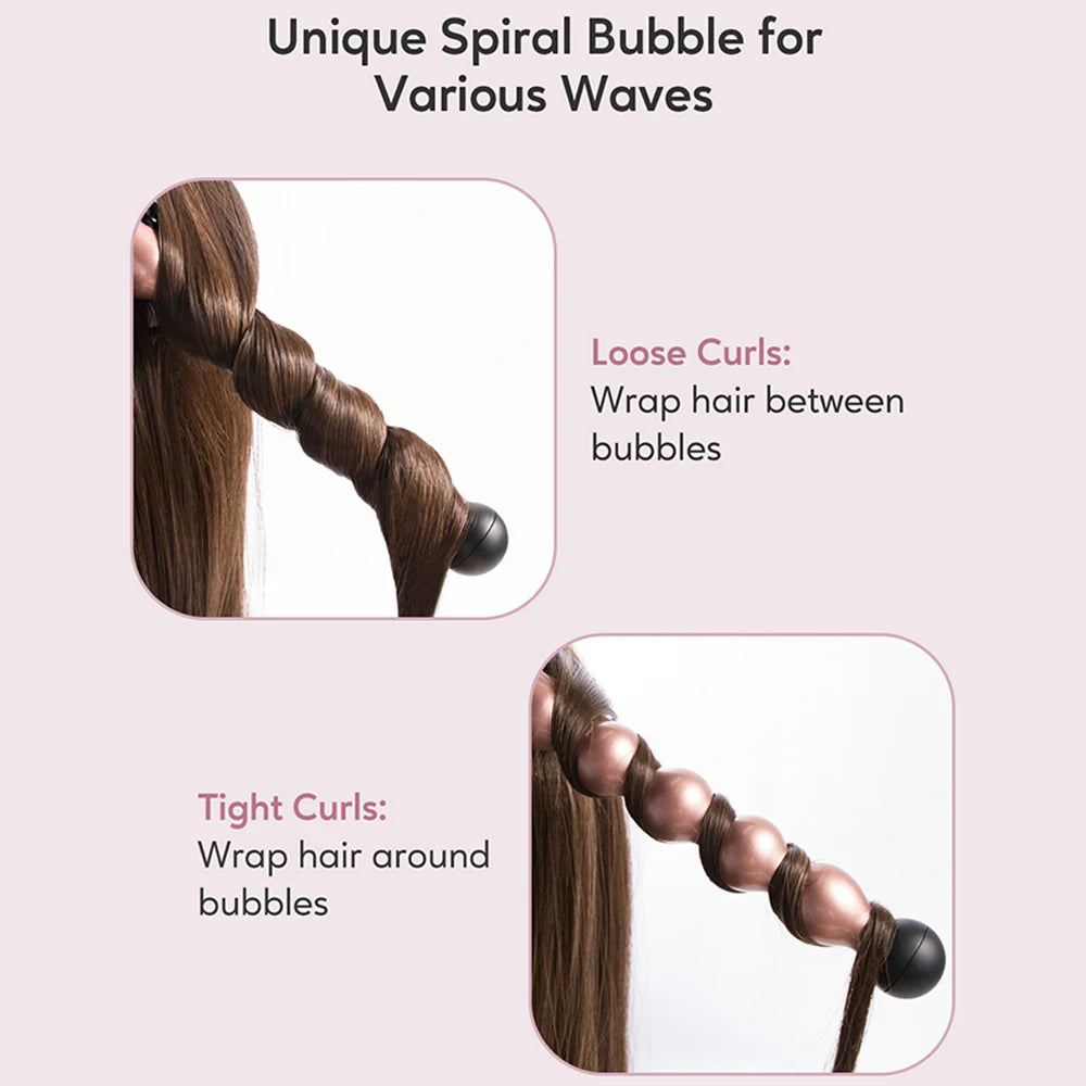 KIPOZI 5 In 1 Hair Curler Set With Replaceable Wands