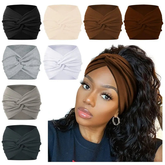 CN Guangdong Twisted Headbands Hair Accessories Turban