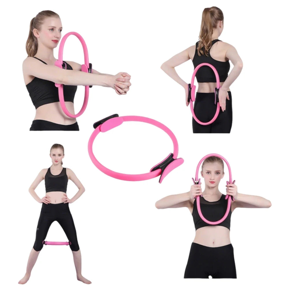Alloet Yoga Fitness Ring Pilates Resistance Circle