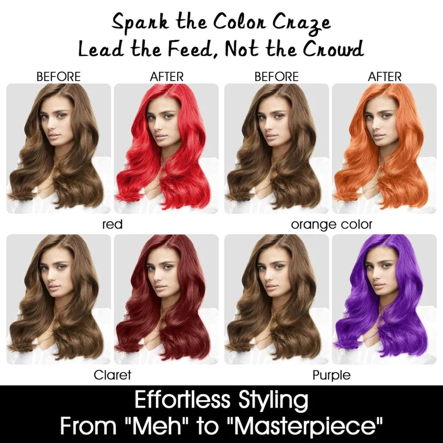 GoipleHign-concerned Temporary Hair Wax for Men Women