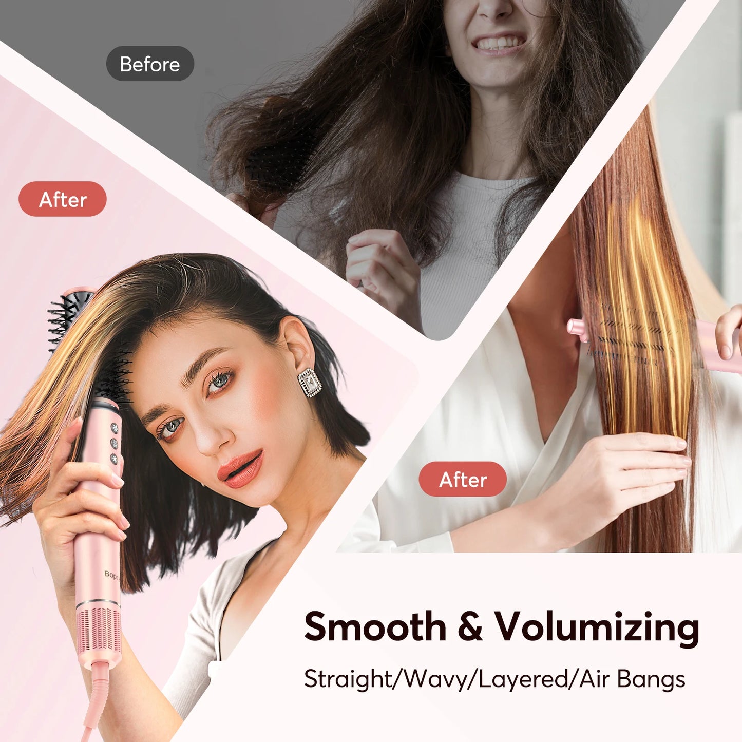 BOPCAL 5 In 1 Haircare Dryer Hot Air Styling Equipment