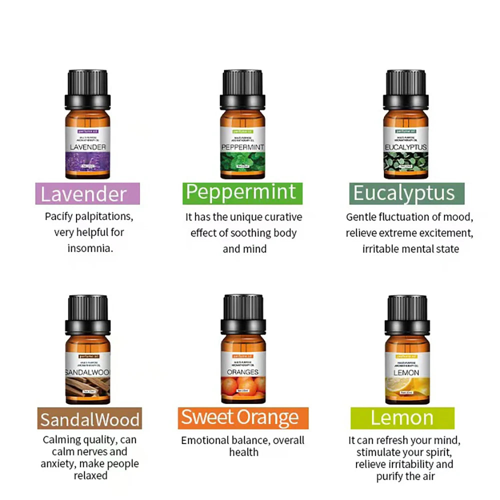 Essential Oil Gift Set Rosewood Rose Jasmine Cherry Blossom