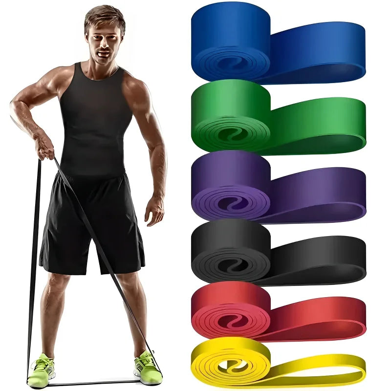 Ension Resistance Band Set 1 To 5 Piece TPE Elastic