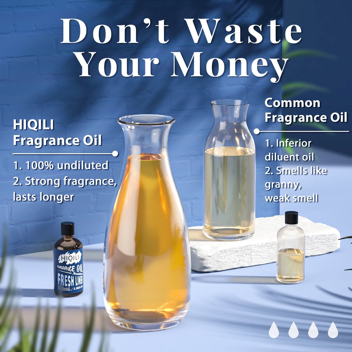 Hiqili Fresh Linen Fragrance Essential Oil For Diffuser