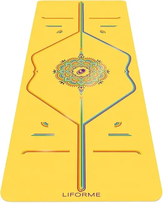 CHENGWEI Liforme Travel Yoga Mat Patented Alignment System