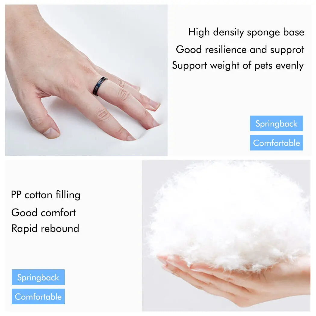 BINGOPAWCN Orthopedic Dog Bed Removable Washable Cover