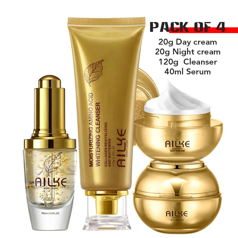AILKE Whitening Face Care Set Brightening With Collagen