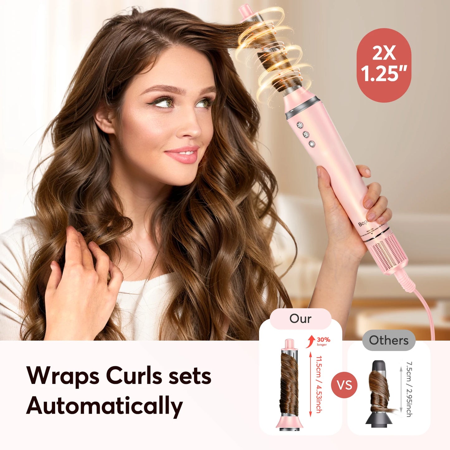 BOPCAL 5 In 1 Haircare Dryer Hot Air Styling Equipment