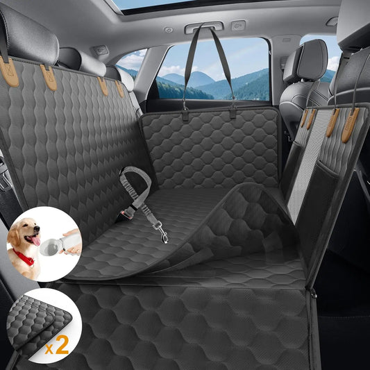 Wedyvko Waterproof Foldable Dog Car Seat Hammock Protector
