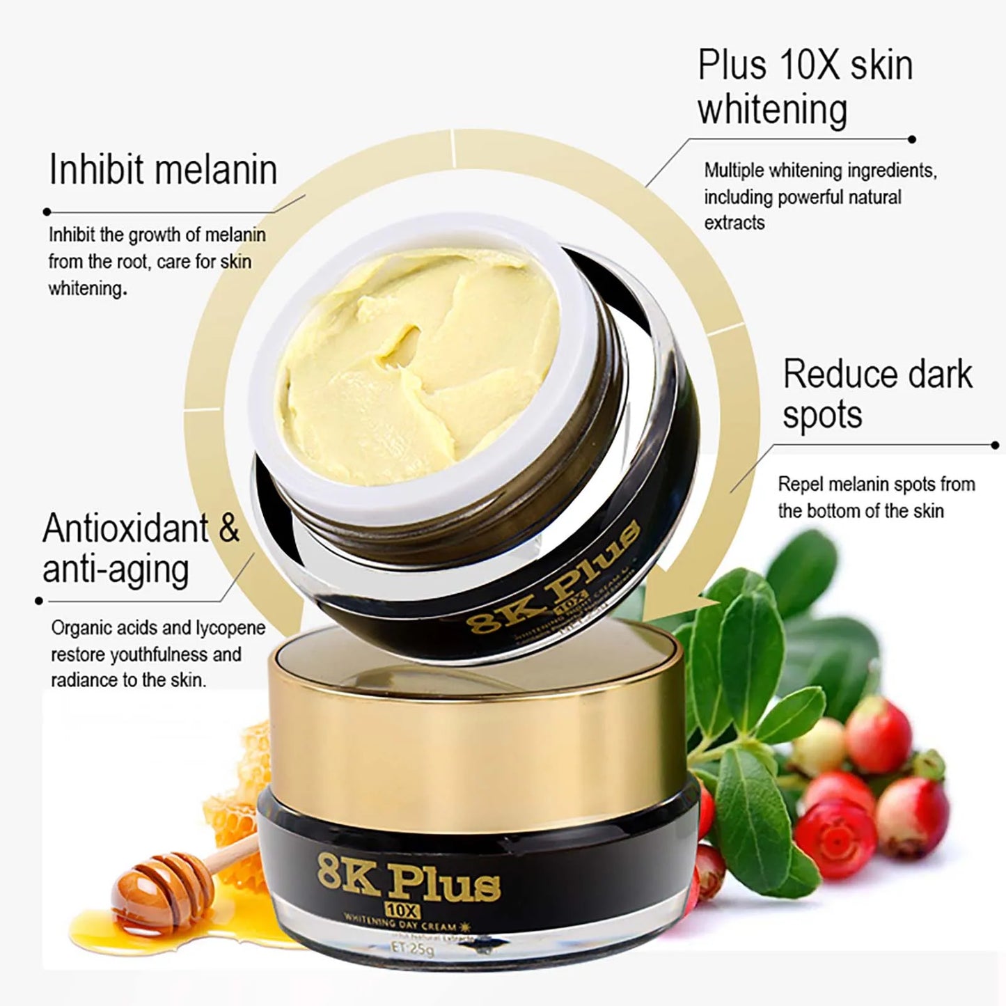 AILKE Whitening Face Cream With Niacinamide And Glutathione