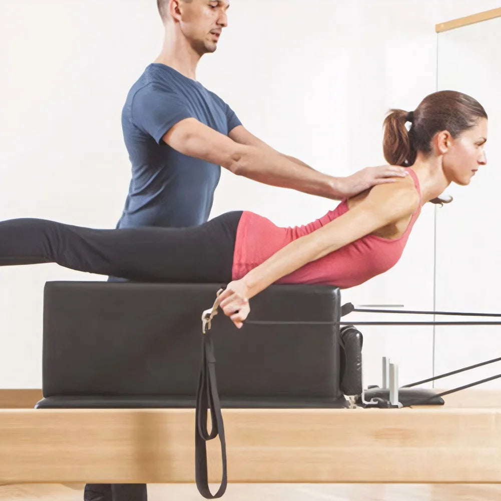 Fitness D-Ring Pilates Straps Double Loop Yoga Straps
