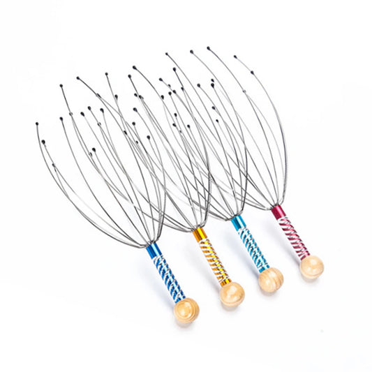 Lanbena Octopus Head Massager Scratcher For Scalp Relief