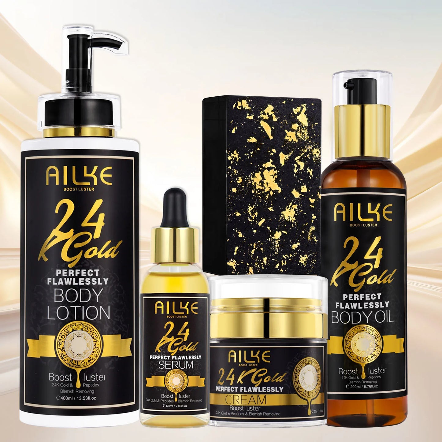 AILKE Whitening Skin Care Set Even Tone Moisturizing