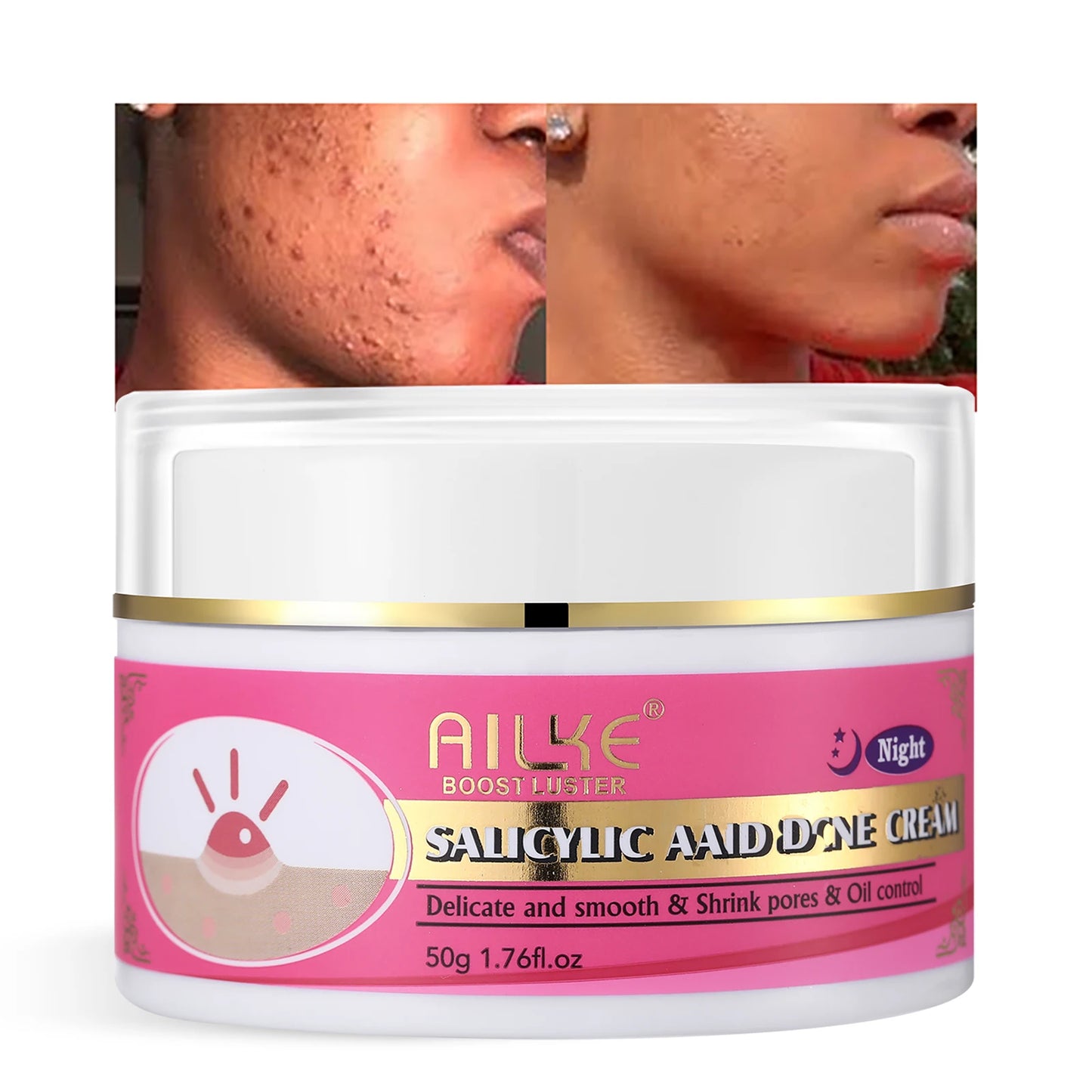 AILKE AHA Organic Skin Brightening Set Whitening Lotion