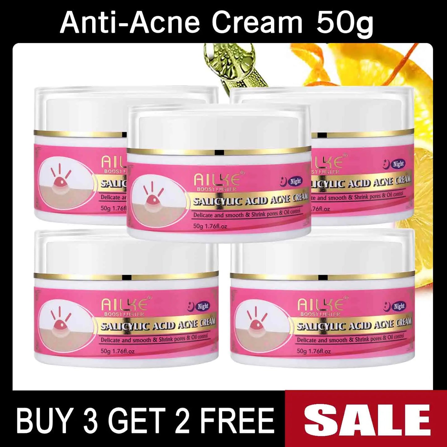 AILKE Natural Skin Cleansing Set Lightening and Moisturize