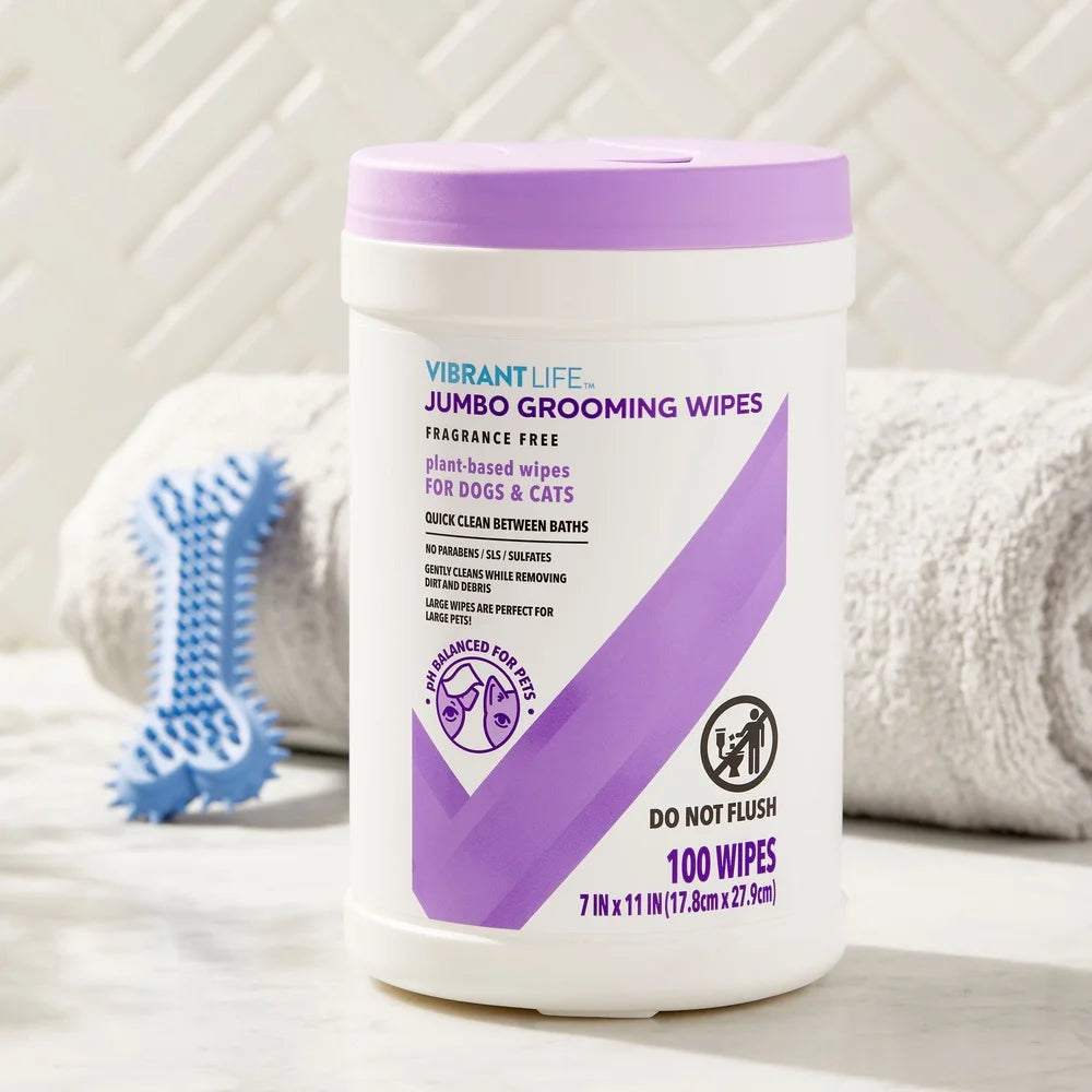 DUTRIEUX Fragrance Free Grooming Wipes For Dogs And Cats
