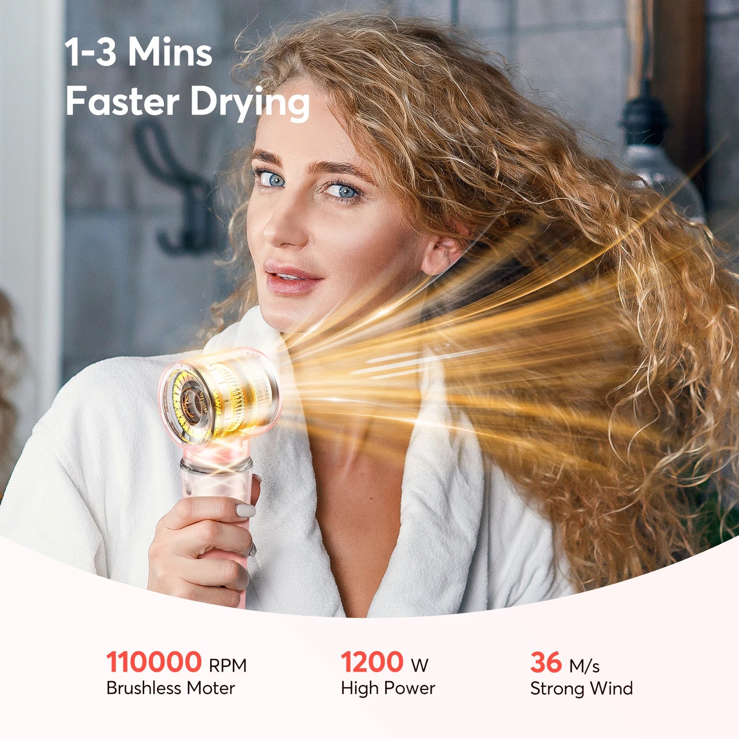BOPCAL 5 In 1 Haircare Dryer Hot Air Styling Equipment