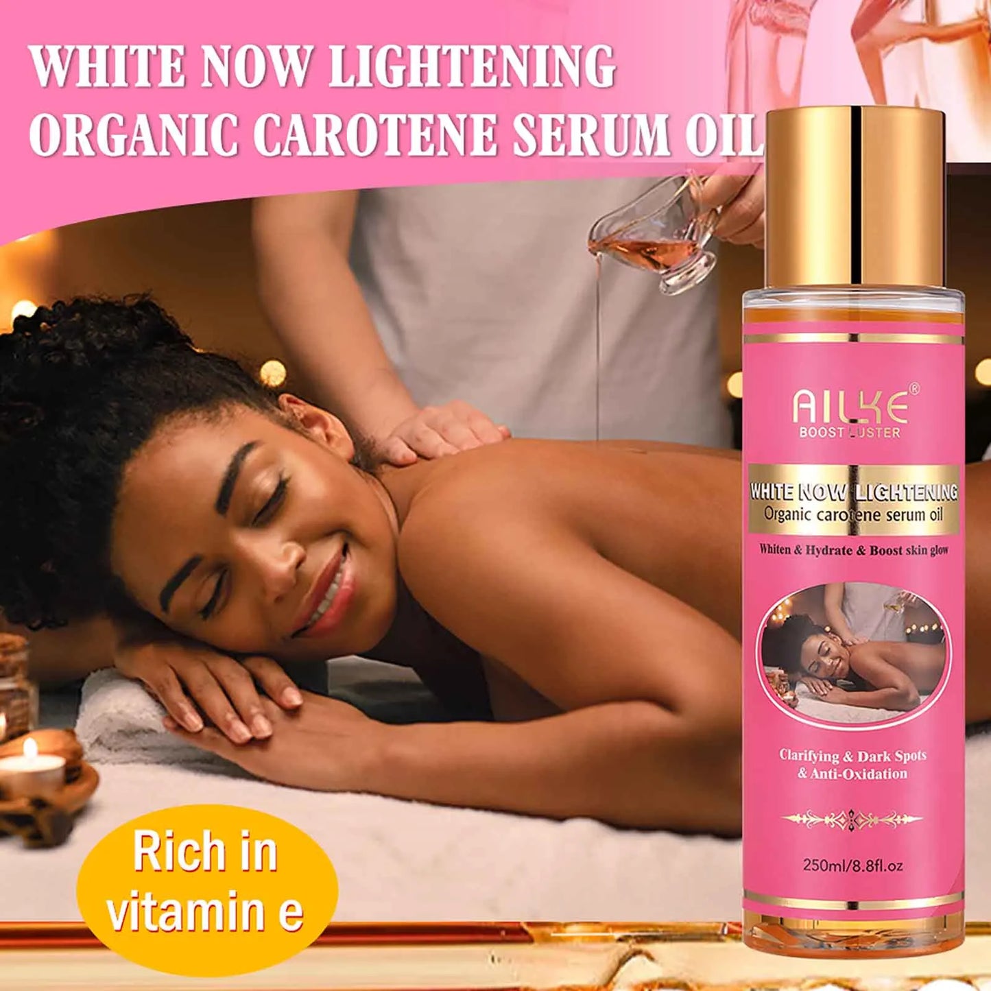 AILKE AHA Organic Skin Brightening Set Whitening Lotion