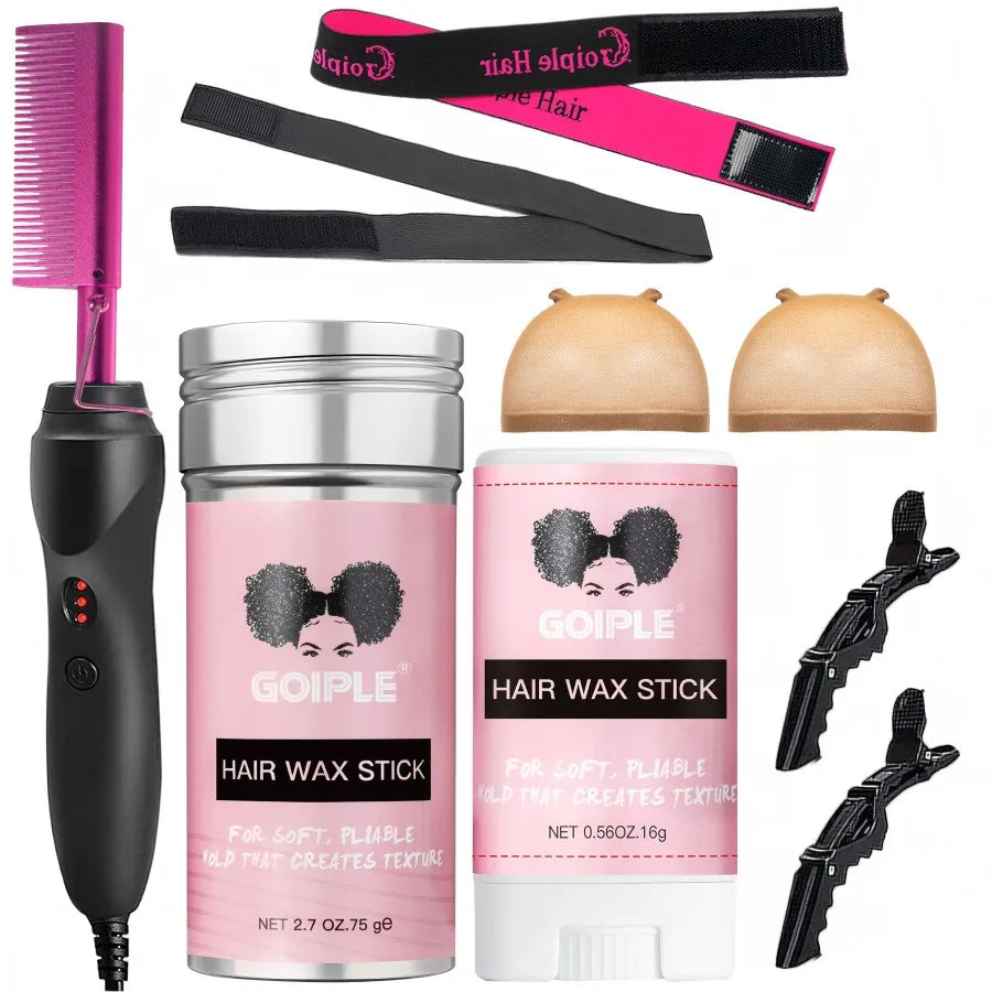 Commodity Electric Comb Straightening Brush 2 In 1 Tool